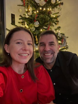 Naše Vianoce ❤️🎄✨. Krásne, pokojné, veselé a liečivé vám prajeme. Markovičovci & Králikovci